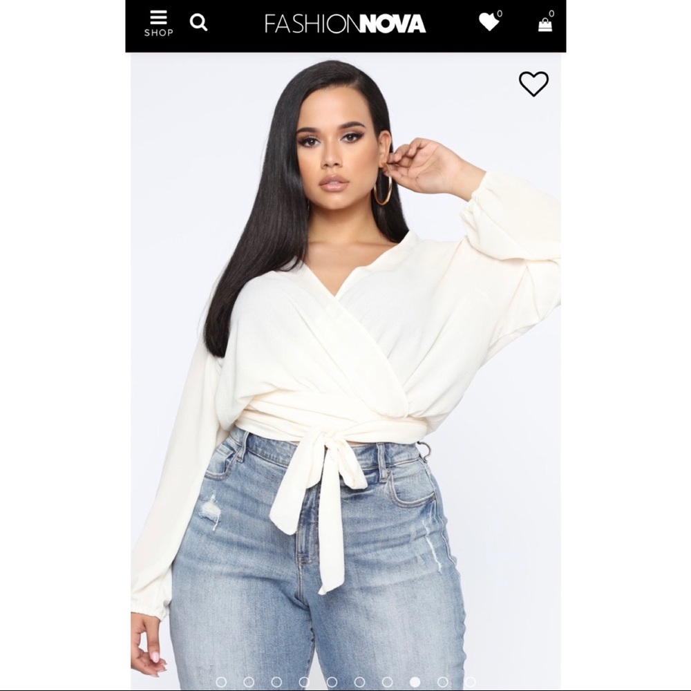 Fashionnova Wrap Top